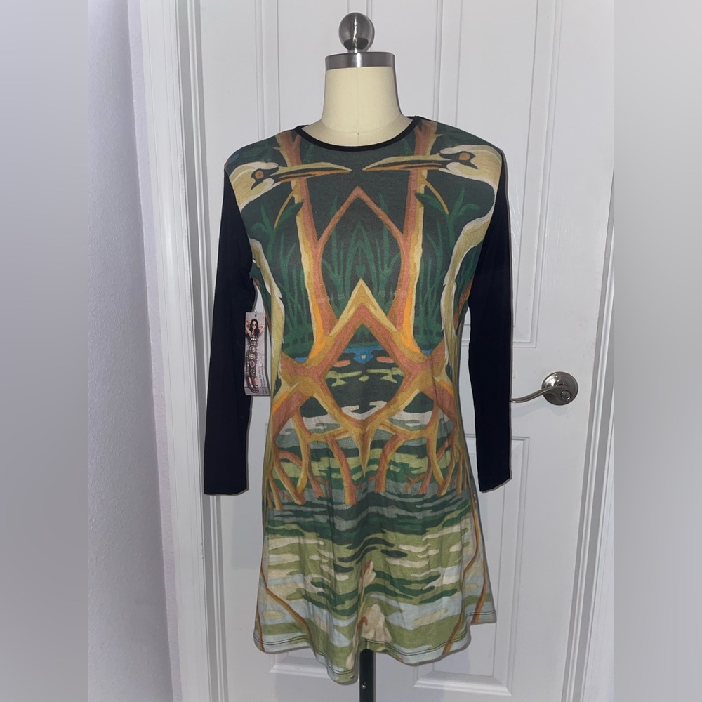 Norwegian Wood Antler Print Top